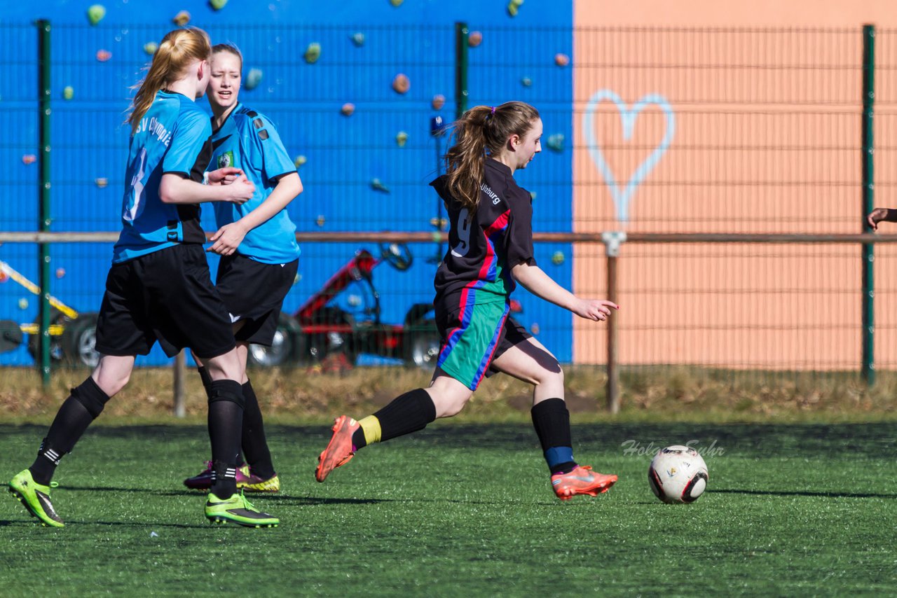 Bild 155 - B-Juniorinnen SV Henstedt-Ulzburg - MTSV Olympia Neumnster : Ergebnis: 0:4